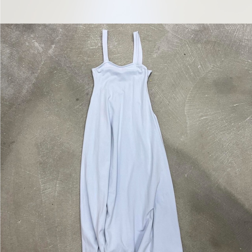 Elegant chambray Maxi Dress